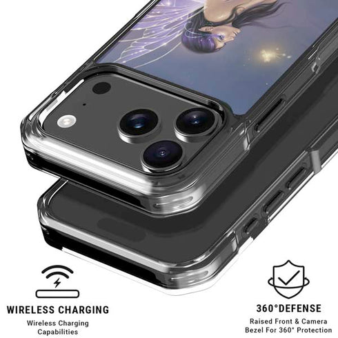 Twilight Shimmer by Rachel Anderson iPhone 18 Pro Clear Case