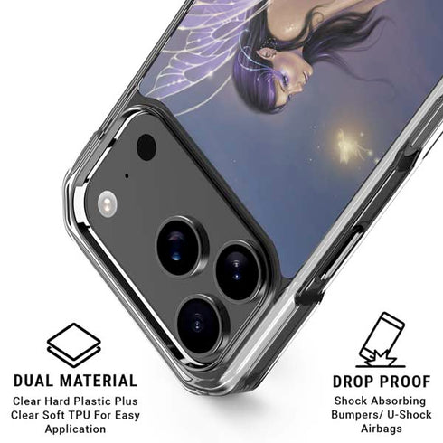 Twilight Shimmer by Rachel Anderson iPhone 18 Pro Clear Case
