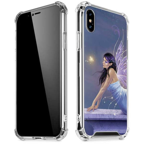 Twilight Shimmer by Rachel Anderson iPhone X/XS Clear Case