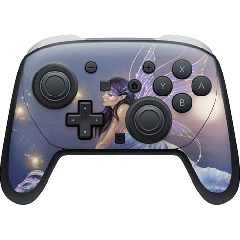 Twilight Shimmer by Rachel Anderson Nintendo Switch 2 (2025) Pro Controller Skin