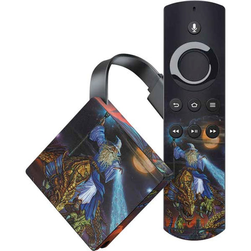 Twilight Tempest Wizard by Ed Beard Jr Amazon Fire TV Skin