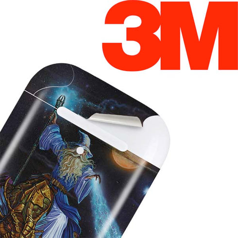 Twilight Tempest Wizard by Ed Beard Jr Apple AirPods Skin