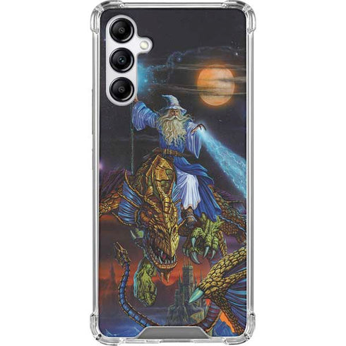 Twilight Tempest Wizard by Ed Beard Jr Gabb Phone 4 Clear Case