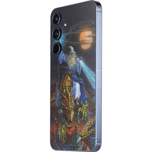 Twilight Tempest Wizard by Ed Beard Jr Galaxy A35 5G Skin