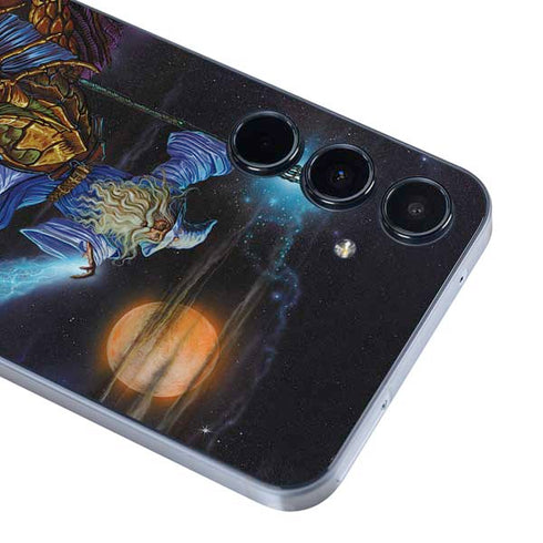 Twilight Tempest Wizard by Ed Beard Jr Galaxy A36 5G Skin