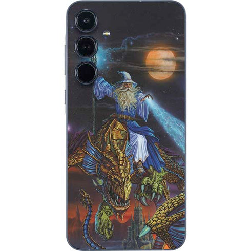 Twilight Tempest Wizard by Ed Beard Jr Galaxy A55 5G Skin