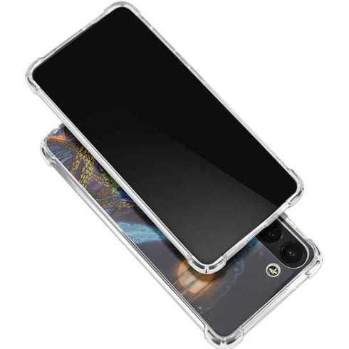 Twilight Tempest Wizard by Ed Beard Jr Galaxy S24 FE Clear Case