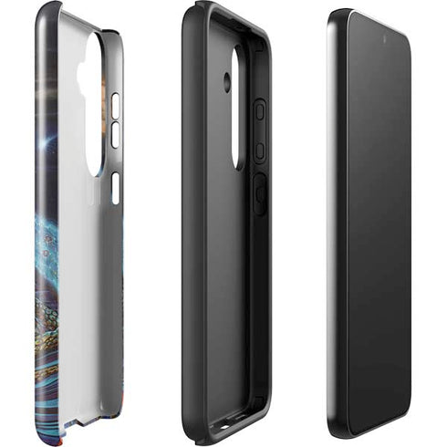 Twilight Tempest Wizard by Ed Beard Jr Galaxy S25 Plus Impact Case
