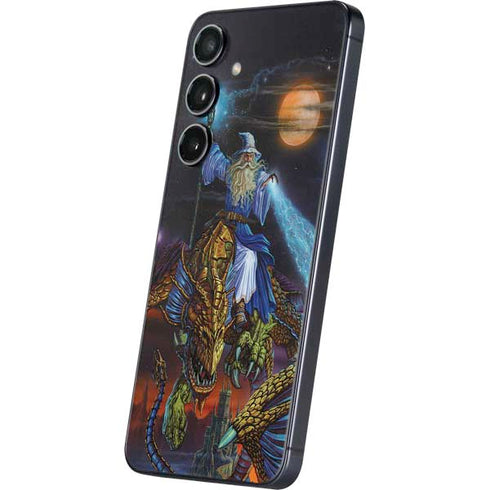 Twilight Tempest Wizard by Ed Beard Jr Galaxy S25 Plus Skin