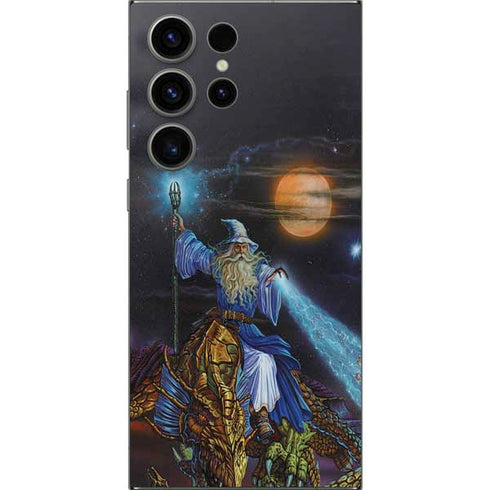 Twilight Tempest Wizard by Ed Beard Jr Galaxy S24 Ultra Skin