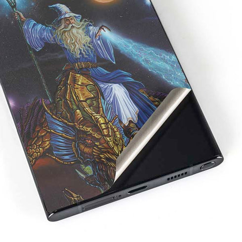 Twilight Tempest Wizard by Ed Beard Jr Galaxy S24 Ultra Skin