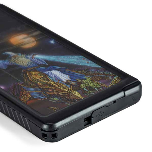 Twilight Tempest Wizard by Ed Beard Jr Galaxy S24 Ultra Waterproof Case