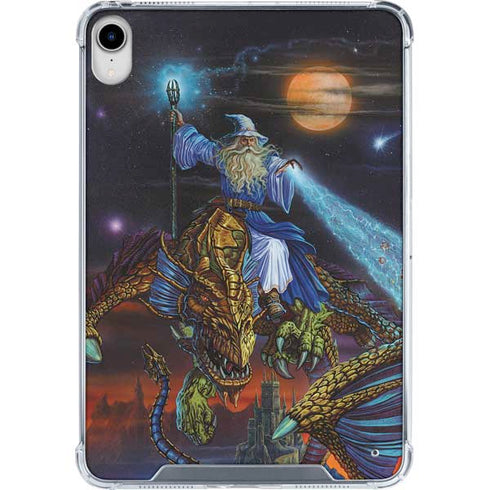 Twilight Tempest Wizard by Ed Beard Jr iPad 11th Gen (2025) Clear Case