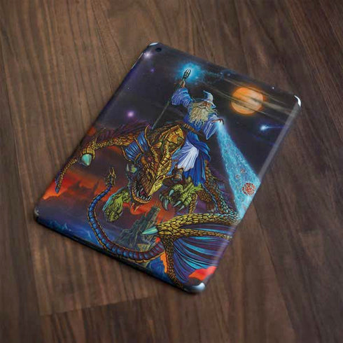 Twilight Tempest Wizard by Ed Beard Jr Apple iPad Skin