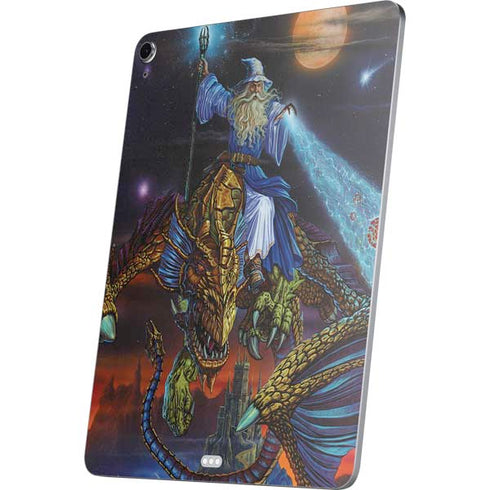Twilight Tempest Wizard by Ed Beard Jr Apple iPad Air Skin