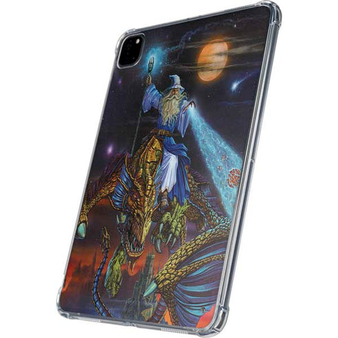 Twilight Tempest Wizard by Ed Beard Jr iPad Pro 11in (2024) Clear Case