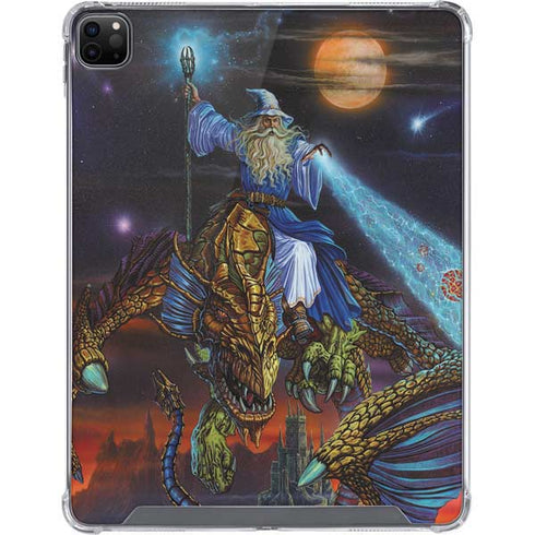Twilight Tempest Wizard by Ed Beard Jr iPad Cases