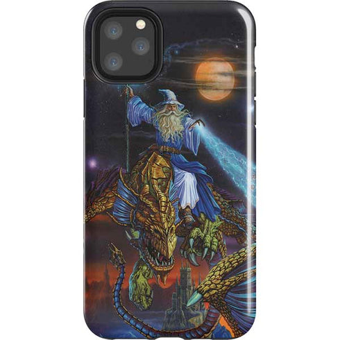 Twilight Tempest Wizard by Ed Beard Jr iPhone Cases