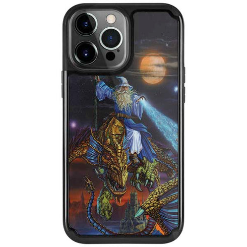 Twilight Tempest Wizard by Ed Beard Jr iPhone Cases