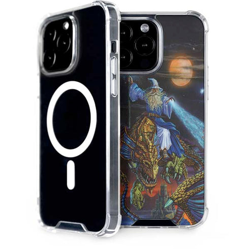 Twilight Tempest Wizard by Ed Beard Jr iPhone Cases