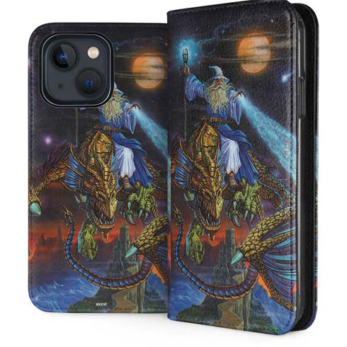 Twilight Tempest Wizard by Ed Beard Jr iPhone Cases