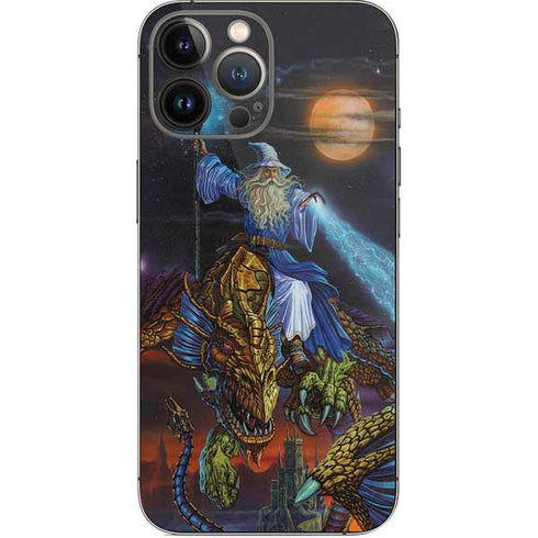 Twilight Tempest Wizard by Ed Beard Jr iPhone 15 Pro Max Skin
