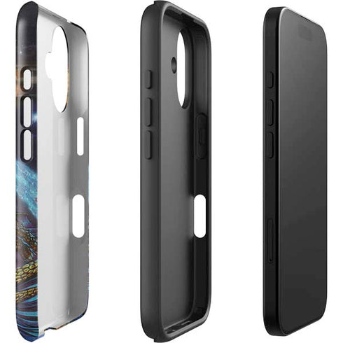 Twilight Tempest Wizard by Ed Beard Jr iPhone 16 Impact Case