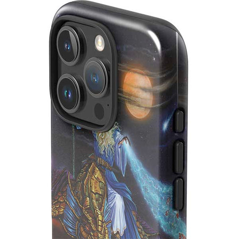Twilight Tempest Wizard by Ed Beard Jr iPhone 16 Pro Impact Case