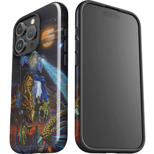 Twilight Tempest Wizard by Ed Beard Jr iPhone 16 Pro Impact Case