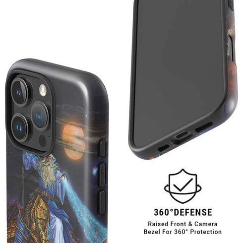 Twilight Tempest Wizard by Ed Beard Jr iPhone 16 Pro Magsafe Impact Case