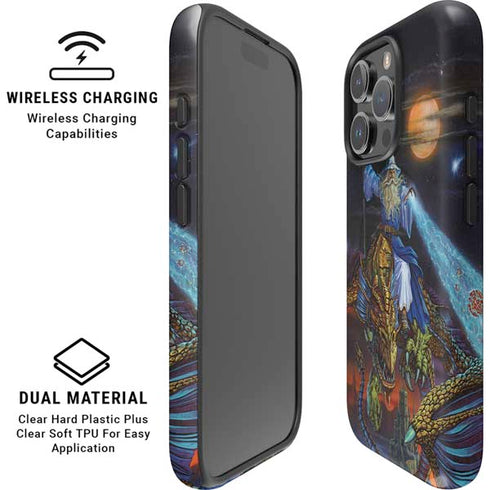 Twilight Tempest Wizard by Ed Beard Jr iPhone 16 Pro Magsafe Impact Case