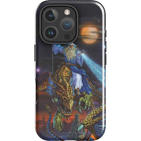 Twilight Tempest Wizard by Ed Beard Jr iPhone 16 Pro Max Impact Case
