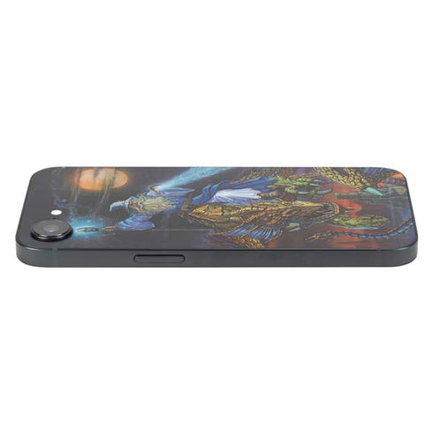 Twilight Tempest Wizard by Ed Beard Jr iPhone 16e Skin