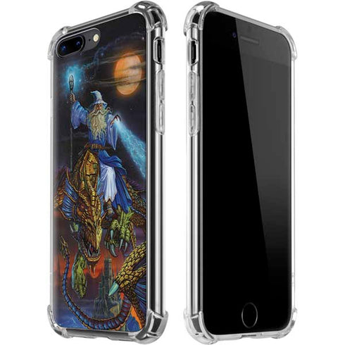 Twilight Tempest Wizard by Ed Beard Jr iPhone Cases