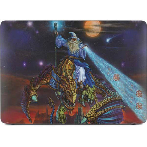 Twilight Tempest Wizard by Ed Beard Jr Apple MacBook Air Skin