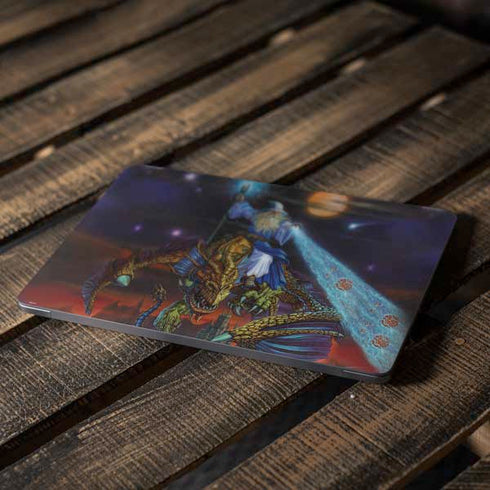 Twilight Tempest Wizard by Ed Beard Jr Apple MacBook Air Skin