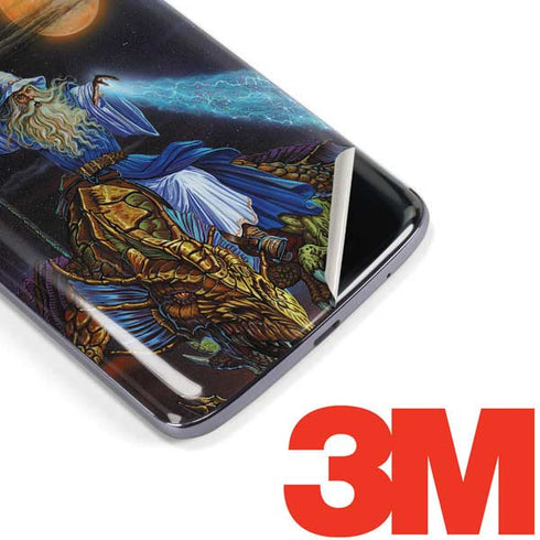 Twilight Tempest Wizard by Ed Beard Jr Moto E5 Plus Skin