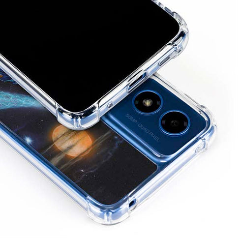 Twilight Tempest Wizard by Ed Beard Jr Moto G 5G (2024) Clear Case