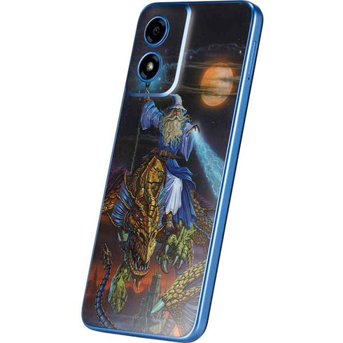Twilight Tempest Wizard by Ed Beard Jr Moto G Play 4G (2024) Skin