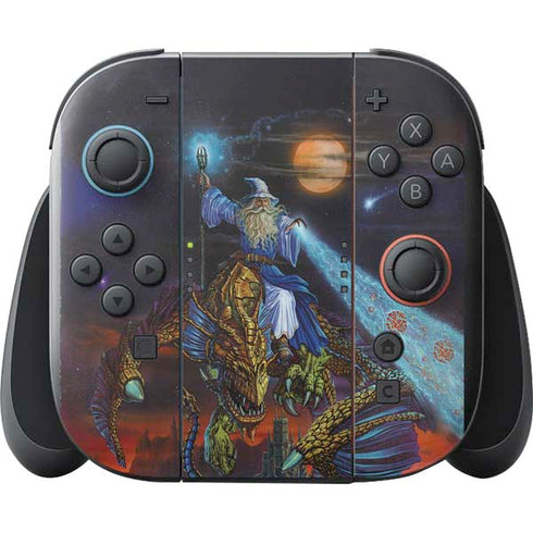 Twilight Tempest Wizard by Ed Beard Jr Nintendo Switch 2 (2025) with Joy-Con Skin