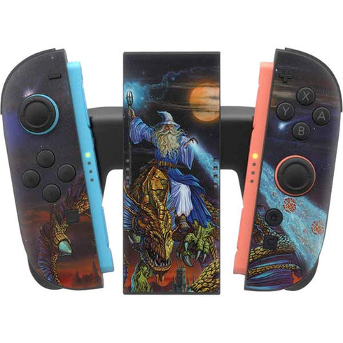 Twilight Tempest Wizard by Ed Beard Jr Nintendo Switch 2 (2025) Joy-Con Controller Skin