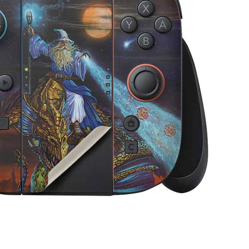 Twilight Tempest Wizard by Ed Beard Jr Nintendo Switch 2 (2025) Joy-Con Controller Skin