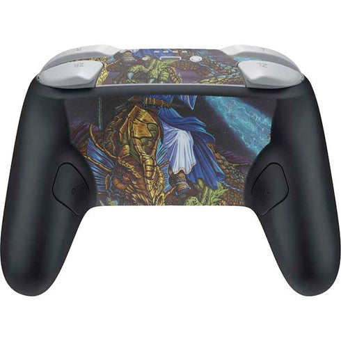 Twilight Tempest Wizard by Ed Beard Jr Nintendo Switch 2 (2025) Pro Controller Skin