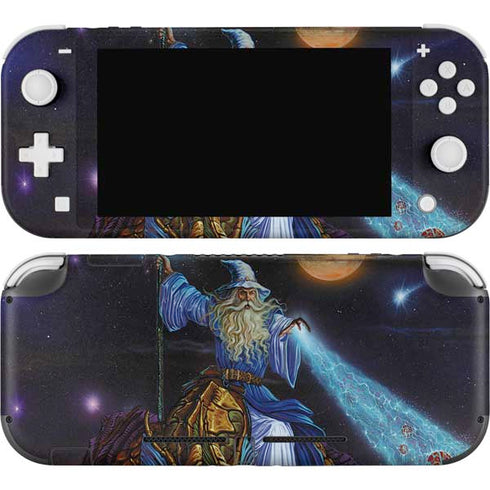 Twilight Tempest Wizard by Ed Beard Jr Nintendo Skins