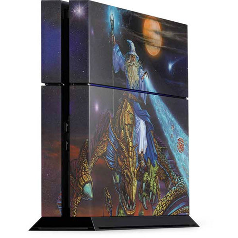 Twilight Tempest Wizard by Ed Beard Jr PlayStation PS4 Skins
