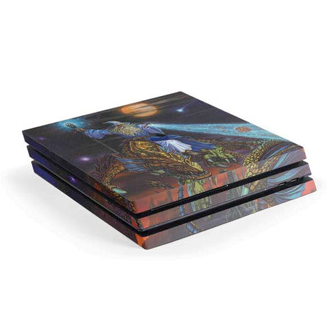 Twilight Tempest Wizard by Ed Beard Jr PlayStation PS4 Skins