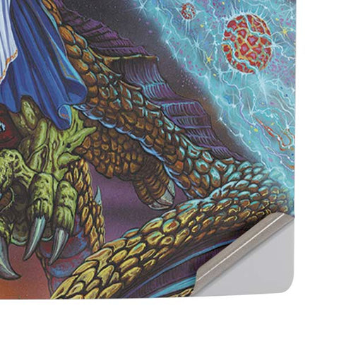 Twilight Tempest Wizard by Ed Beard Jr PS5 Pro Disk Console Skin