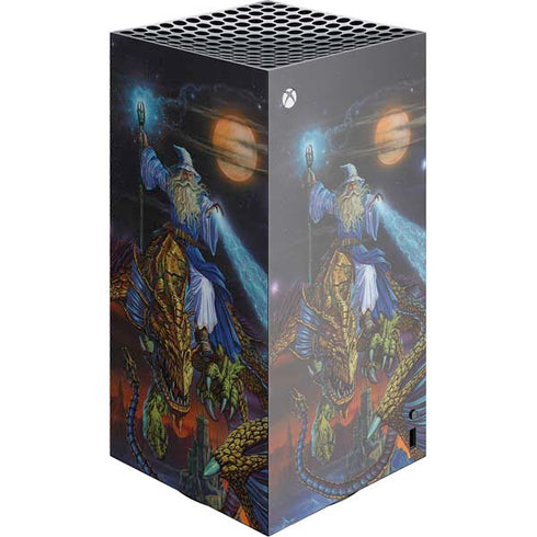 Twilight Tempest Wizard by Ed Beard Jr XBox Series X Digital Edition Console Skin