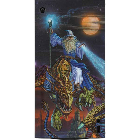 Twilight Tempest Wizard by Ed Beard Jr XBox Series X Digital Edition Console Skin