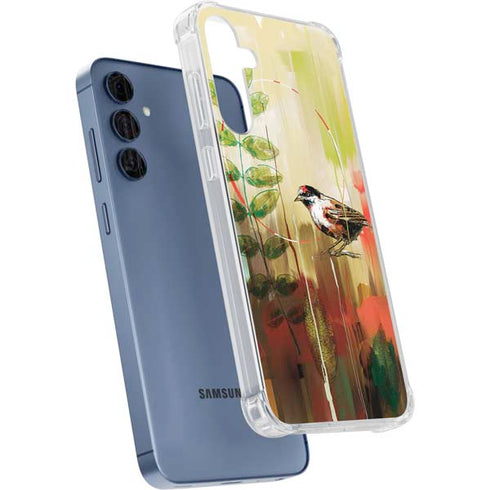 Two Little Birds Galaxy A35 5G Clear Case